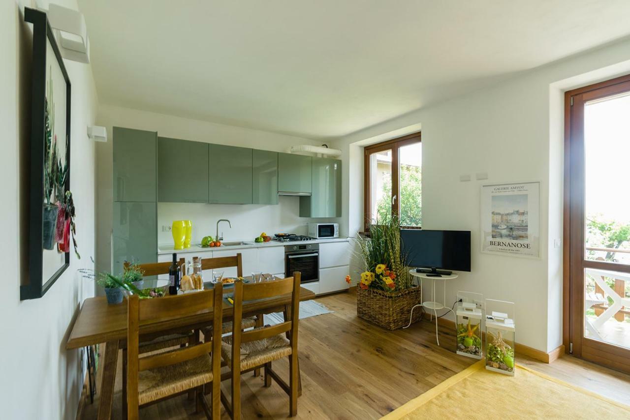 Discesa A Lago With Terrace And Garden On Lake Iseo 里瓦迪索尔托 外观 照片