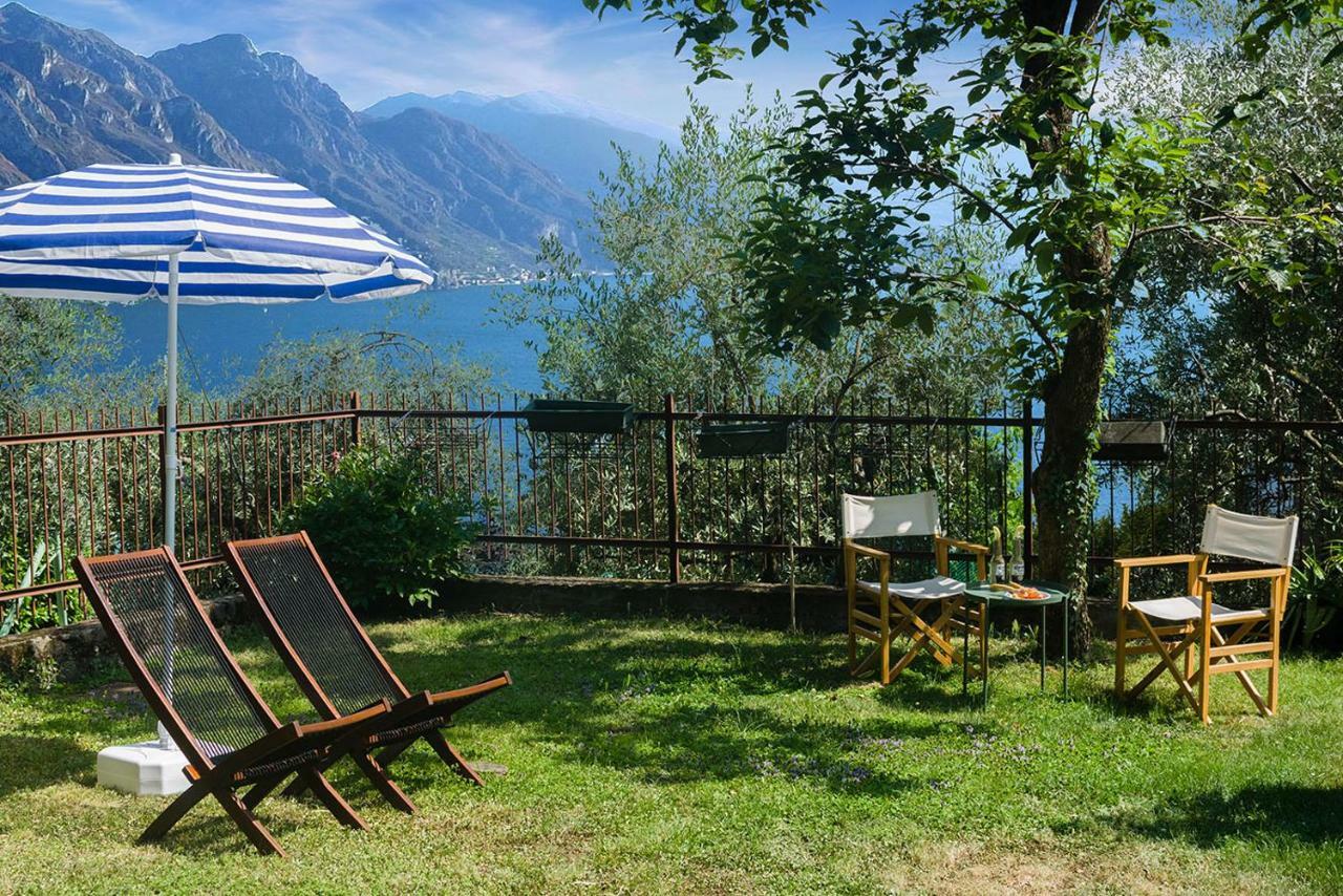 Discesa A Lago With Terrace And Garden On Lake Iseo 里瓦迪索尔托 外观 照片